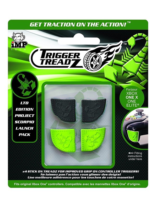 Imp Tech Trigger Treadz: Project Scorpio Limited Edition 4 Pack Miscellaneous Tillbehör Till Spelkonsol Microsoft Xbox One