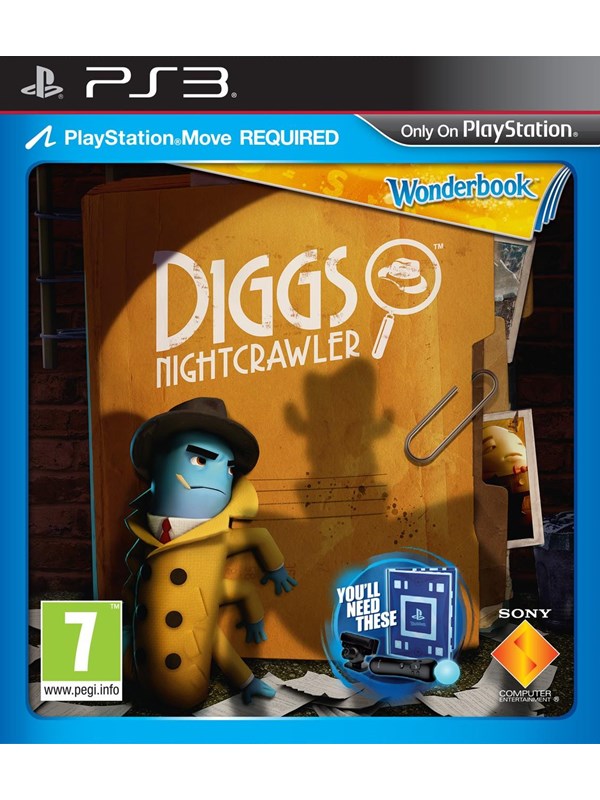 Wonderbook: Diggs Nightcrawler Sony Playstation 3 Underhållning