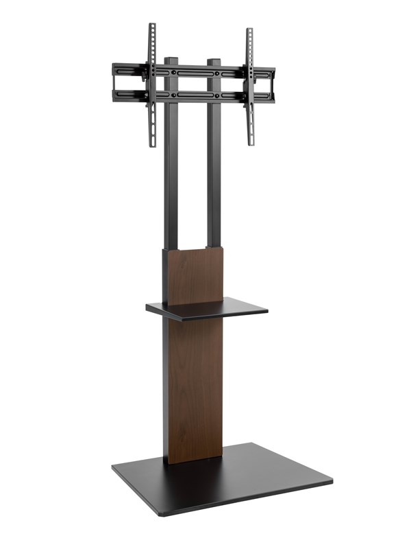 Alterzone Slim 7s golvstativ med hylla för 37 "-70" TV, valnötsbrun - Max - recommended for