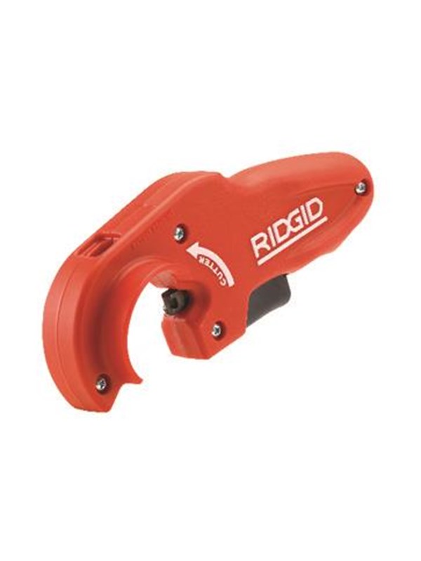 Produktfoto för RIDGID Plaströrsfräs P-TEC 5000. Klipper och fräser tunnväggiga plaströr i samma arbetsmoment