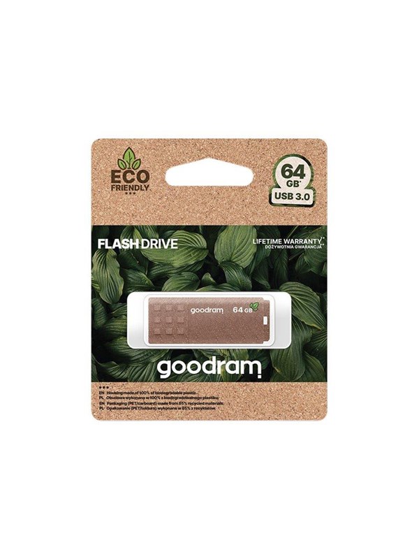Goodram Flashdrive 64gb Ume3 Eco Friendly Usb 3.0 64gb Usb Minne