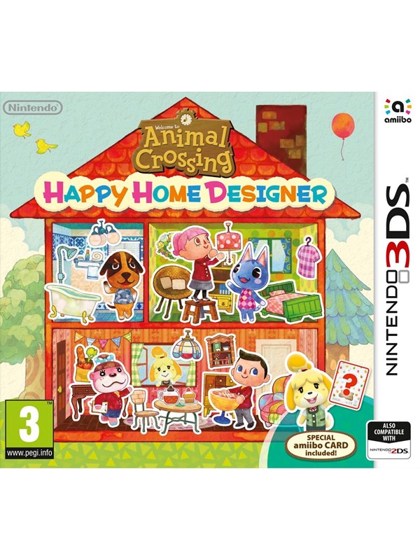 Animal Crossing: Happy Home Designer - Nintendo 3DS - RPG