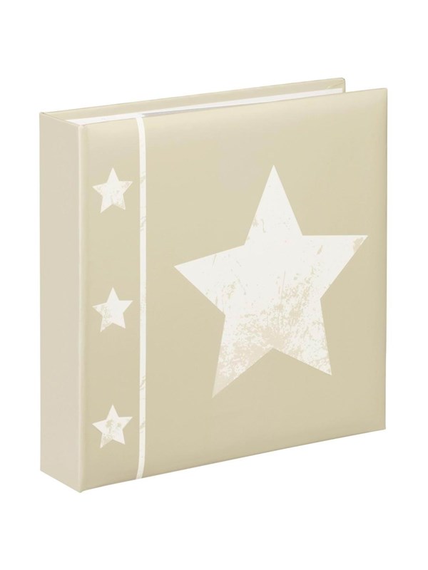 Produktfoto för Fotoalbum Hama Skies beige för 10x15 cm med 100 sidor 220mm x 225mm