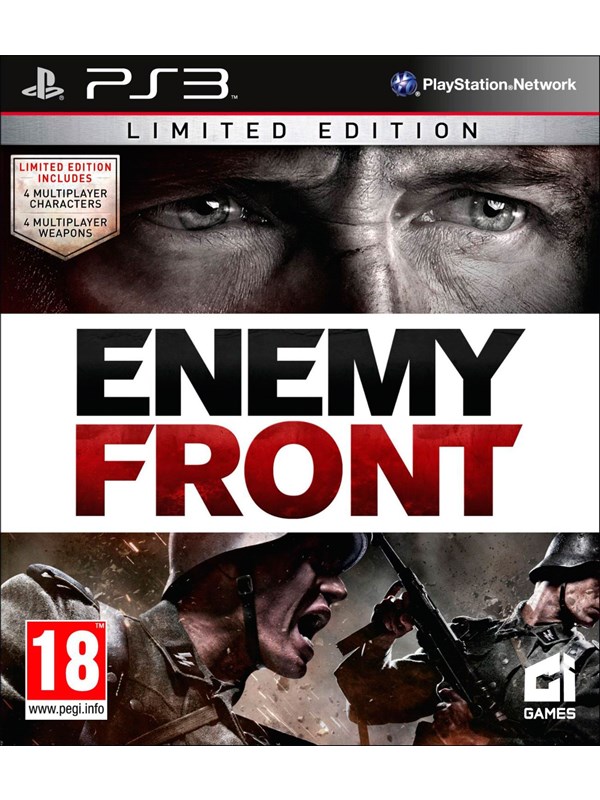 Enemy Front Limited Edition Sony Playstation 3 Action