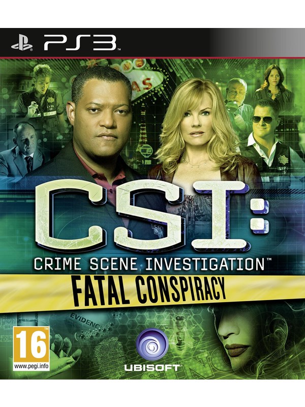 Csi: Crime Scene Investigation Fatal Conspiracy Sony Playstation 3 Äventyr