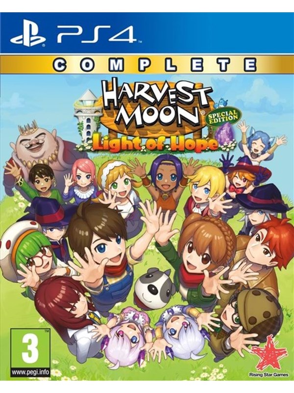 Harvest Moon: Light Of Hope Special Edition Complete Sony Playstation 4 Strategi