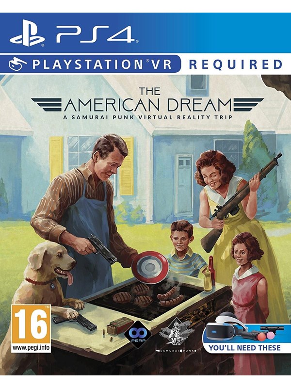 The American Dream Psvr Sony Playstation 4 Virtuell Verklighet