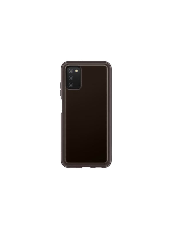 Samsung Galaxy A03s Soft Clear Cover Black