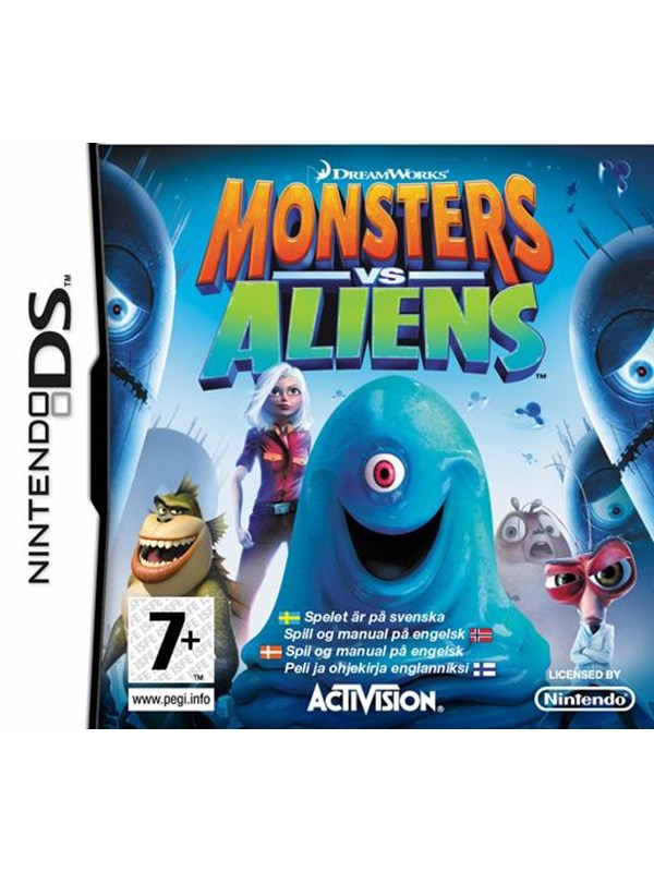 Monsters vs. Aliens - Nintendo DS - Action