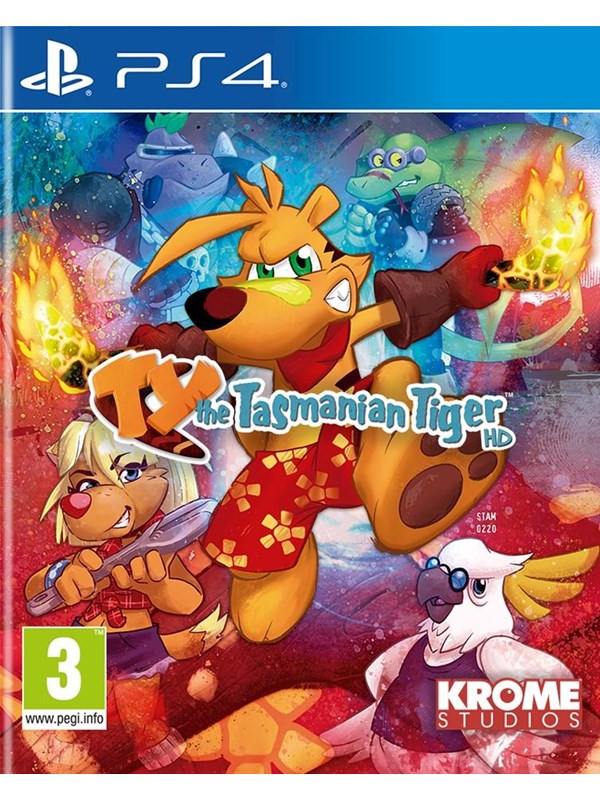 Ty The Tasmanian Tiger Hd Sony Playstation 4 Plattformsspelare