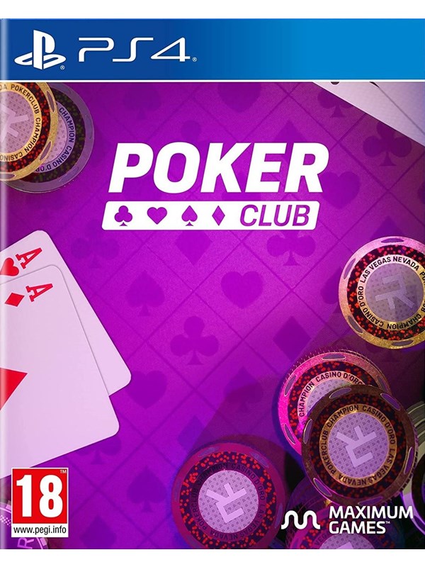 Poker Club Sony Playstation 4 Kort