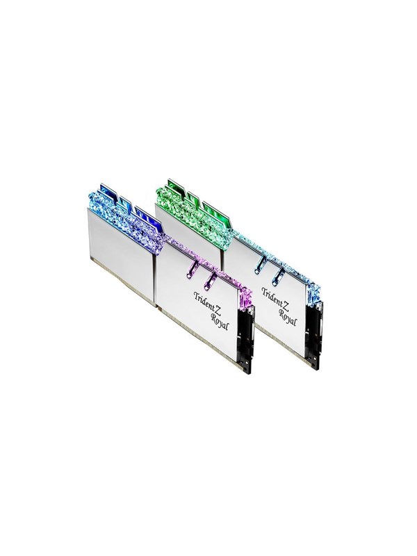 G.skill Trident Z Royal Ddr4 2666 64gb Cl18 Dual Channel 2 Pcs Intel Xmp Silver Med Rgb