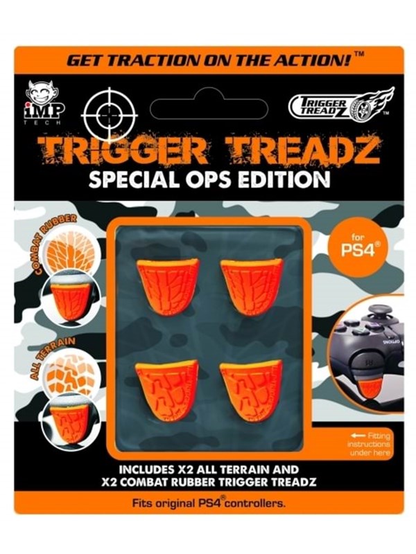 Imp Tech Trigger Treadz Special Ops: 4 Trigger Treadz Pack For Ps4 Miscellaneous Tillbehör Till Spelkonsol Sony Playstation 4