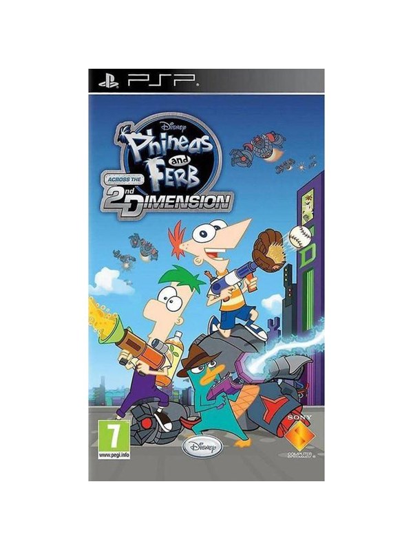Phineas &amp; Ferb: Across The Second Dimension Sony Playstation Portable Action