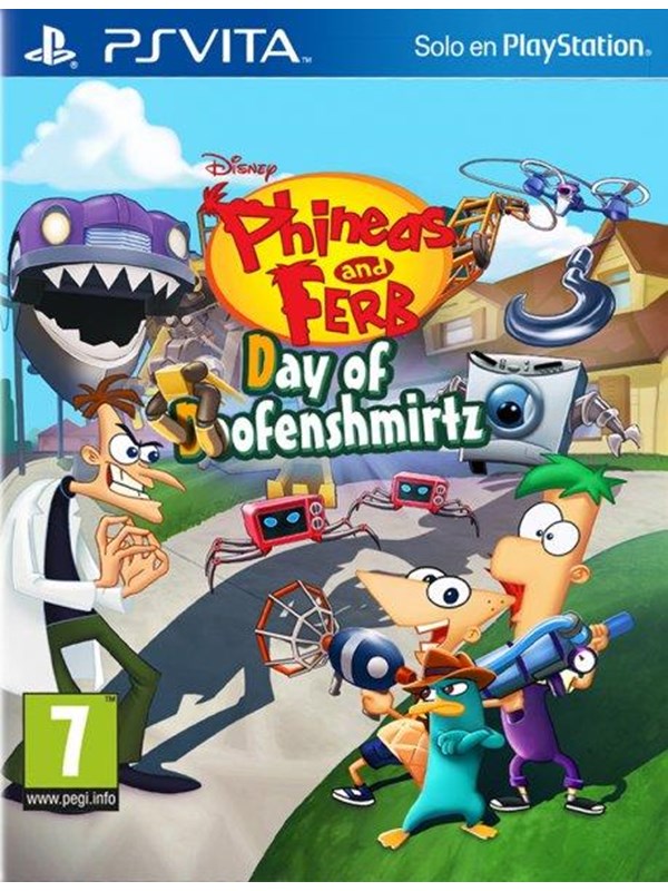 Phineas And Ferb: Day Of Doofensmirtz Sony Playstation Vita Action / Aventyr