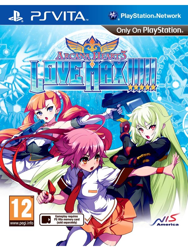 Arcana Heart 3: Love Max ! Sony Playstation Vita Kampsport