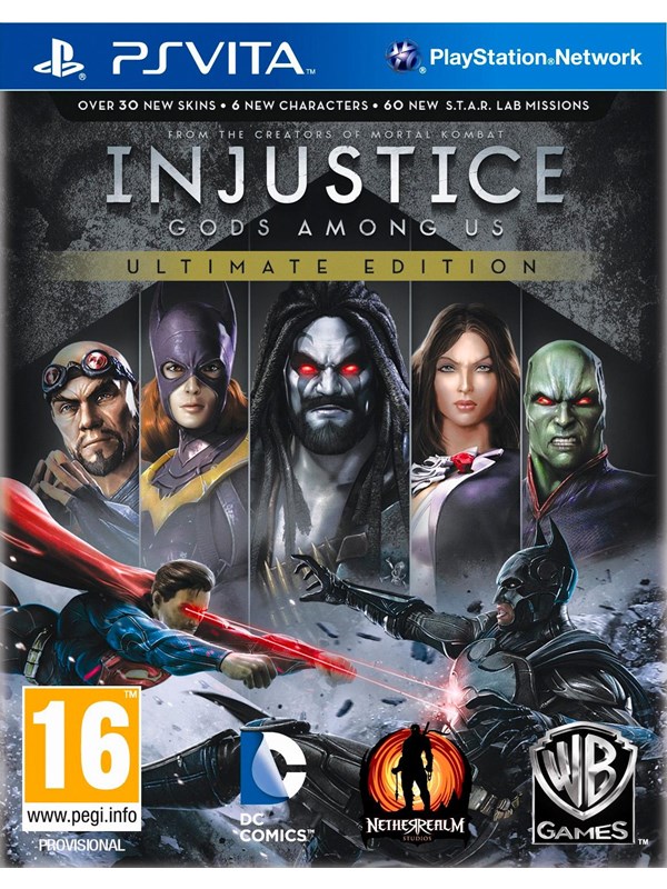 Injustice: Gods Among Us Ultimate Edition Sony Playstation Vita Kampsport