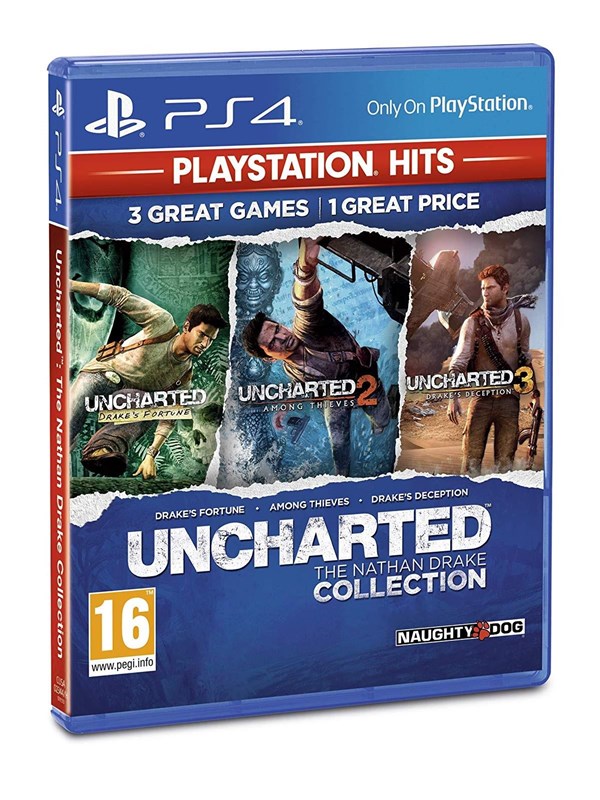 Uncharted: The Nathan Drake Collection Playstation Hits Sony Playstation 4 Äventyr