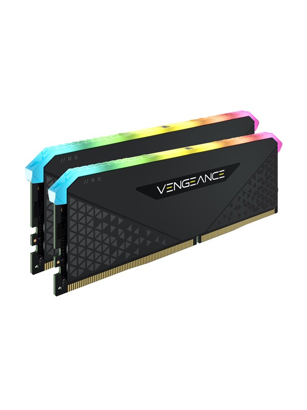 Corsair Vengeance Rgb Rs Ddr4 3600 16gb Cl18 Dual Channel 2 Pcs Amd Optimized Svart Med Rgb