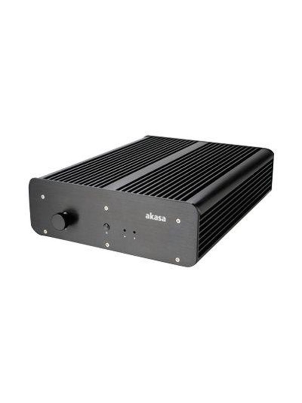 Akasa Pascal MD - Chassi - Ultra small form factor - Svart