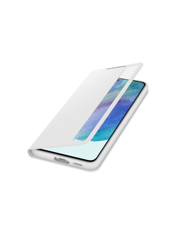 Samsung Galaxy S21 Fe Smart Clear View Cover White