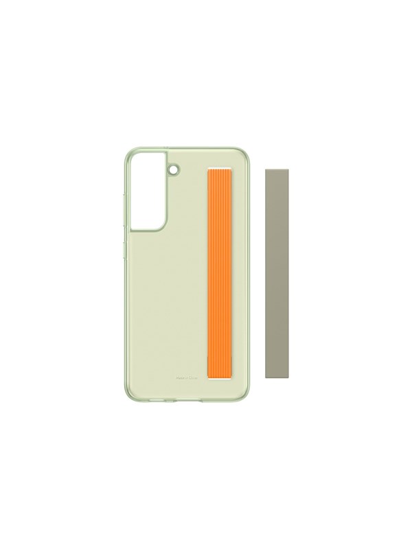 Samsung Galaxy S21 Fe Clear Strap Cover Olive Green