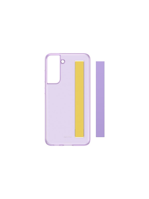 Samsung Galaxy S21 Fe Clear Strap Cover Lavender