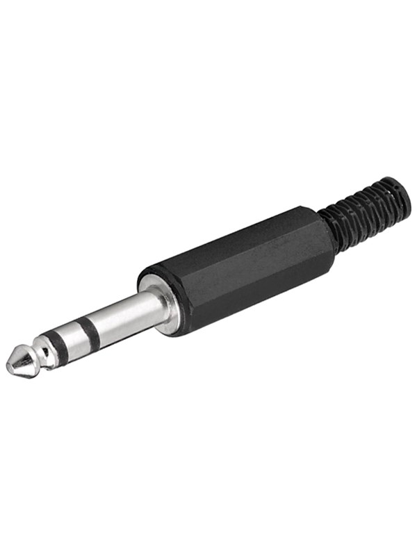 Pro Plug - 6.35 mm - stereo