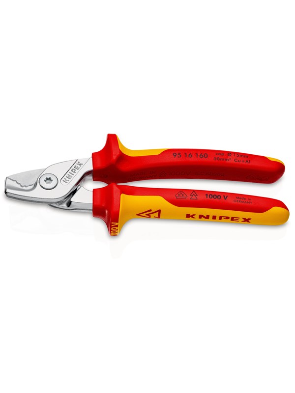 KNIPEX StepCut, Kabelsax med stegklippning