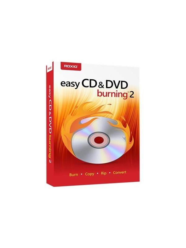 Produktfoto för Roxio Easy CD & DVD Burning - (v. 2) - boxpaket - 1 användare - Win - Multi-Lingual