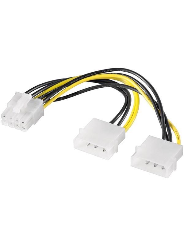 Pro Power cable/adapter for PC graphics cards PCI-E to PCI Express 8-pin