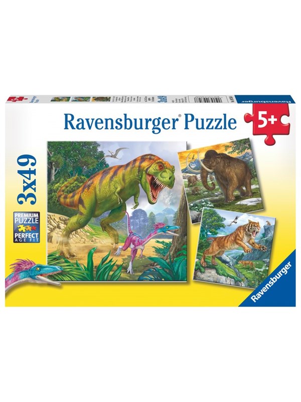 Produktfoto för Ravensburger 4005556093588, 49 styck, Dinosaurier, 5 År