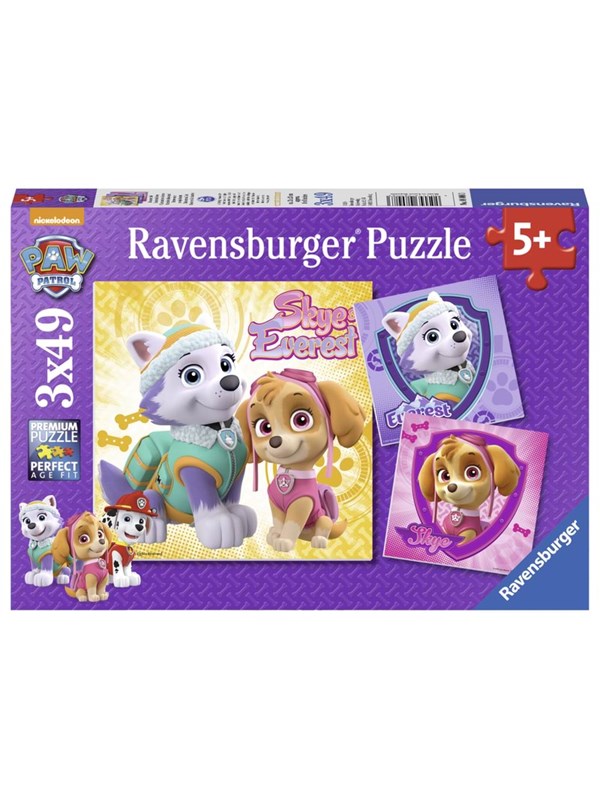 Ravensburger Paw Patrol Glamourous Girls 3x49p