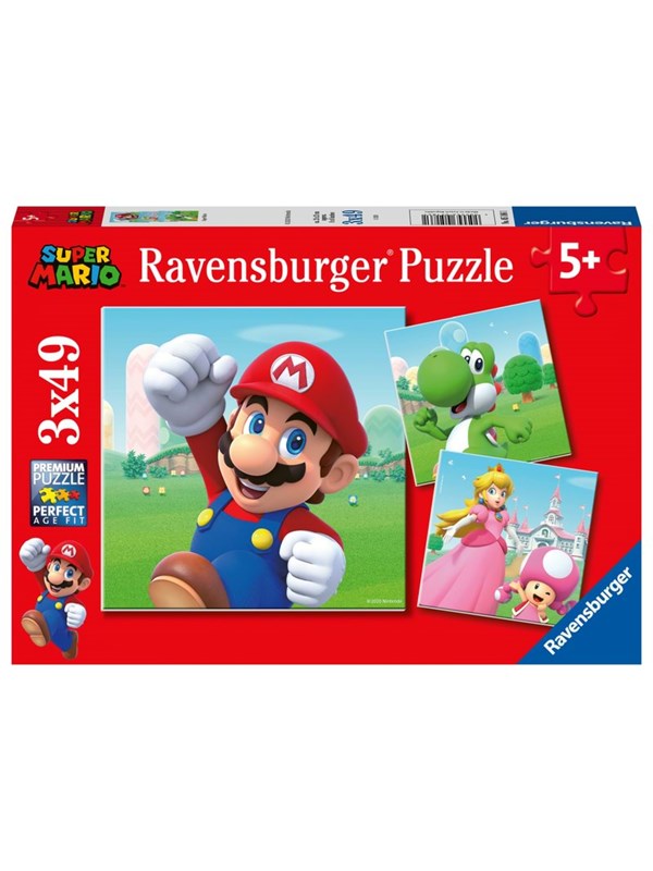 Ravensburger Super Mario 3x49pcs