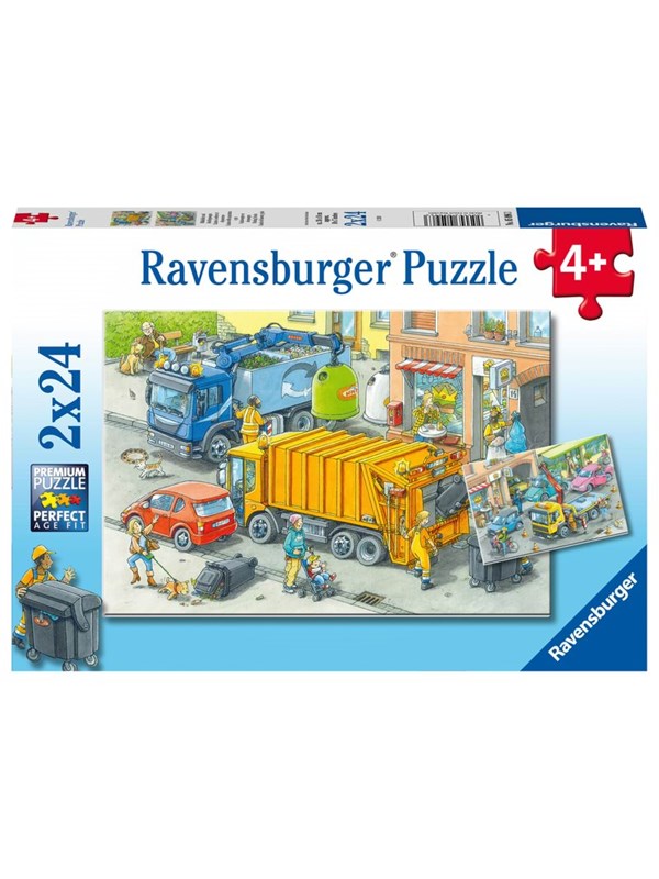 Ravensburger Working Trucks 2x24p