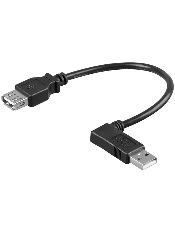 Pro USB 2.0 Hi-Speed extension cable 90°