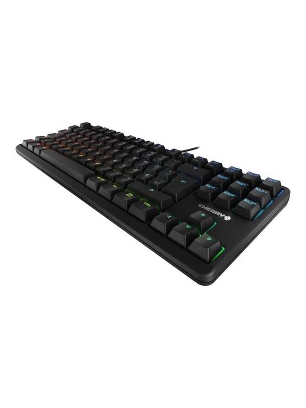Cherry G80-3000N RGB TKL - Tangentbord - Tysk - Svart