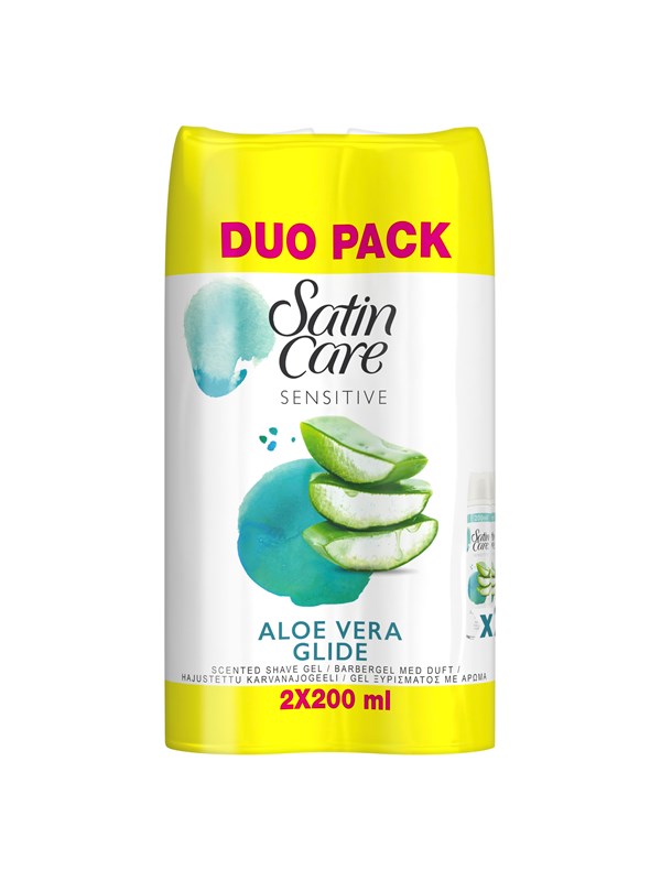 Satin Care tillbehör Rakel Aloe Vera 2x200ml