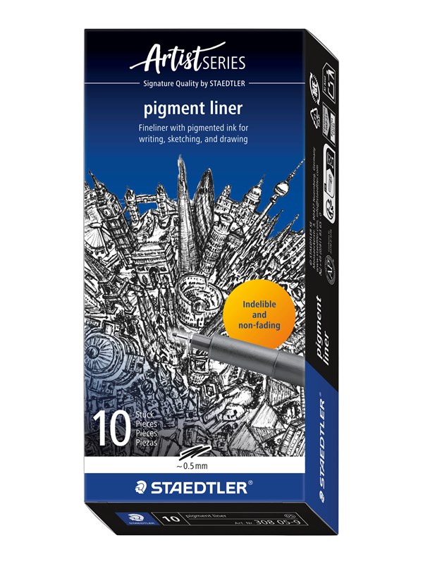 Produktfoto för Staedtler pigment liner