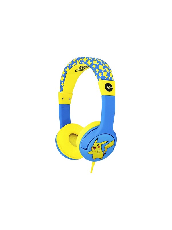Produktfoto för Pokemon Hörlur Junior On-Ear Pikachu