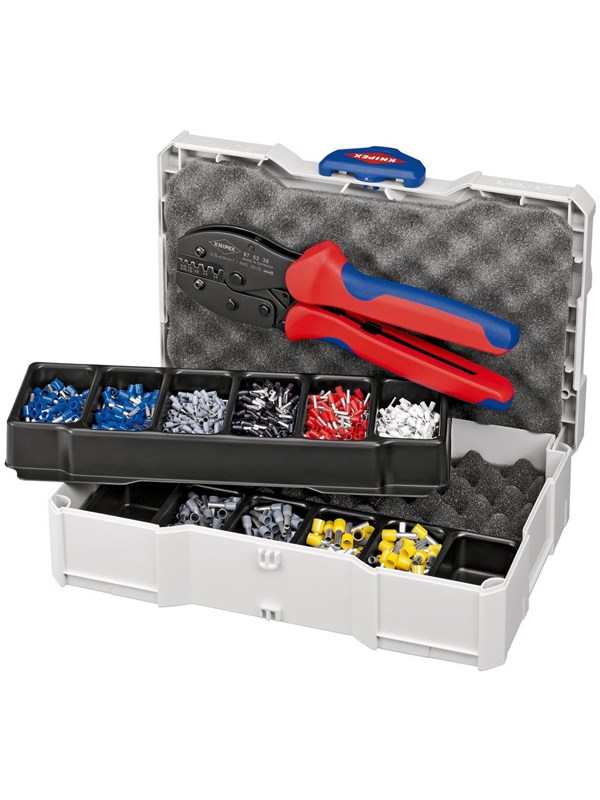 KNIPEX Crimpsortiment, För ändhylsor med plastkrage