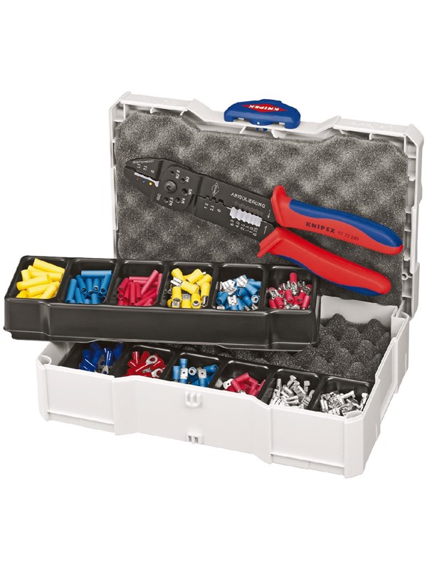 KNIPEX Crimpsortiment, för kabelskarvdon