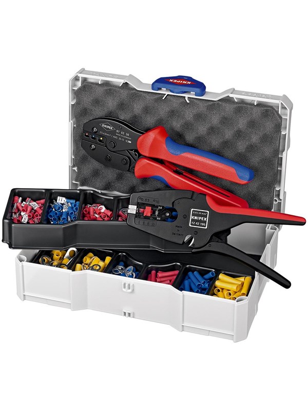 KNIPEX Crimpsortiment, för kabelskarvdon