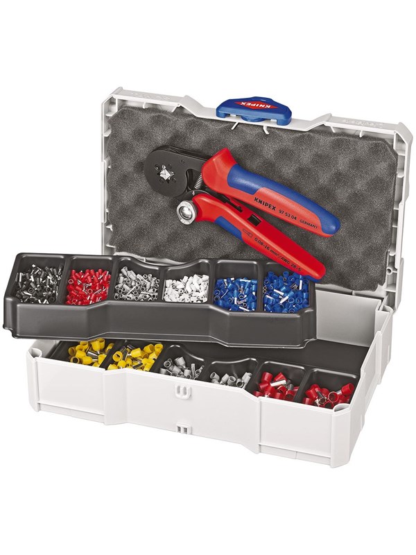 KNIPEX Crimpsortiment, För ändhylsor med plastkrage