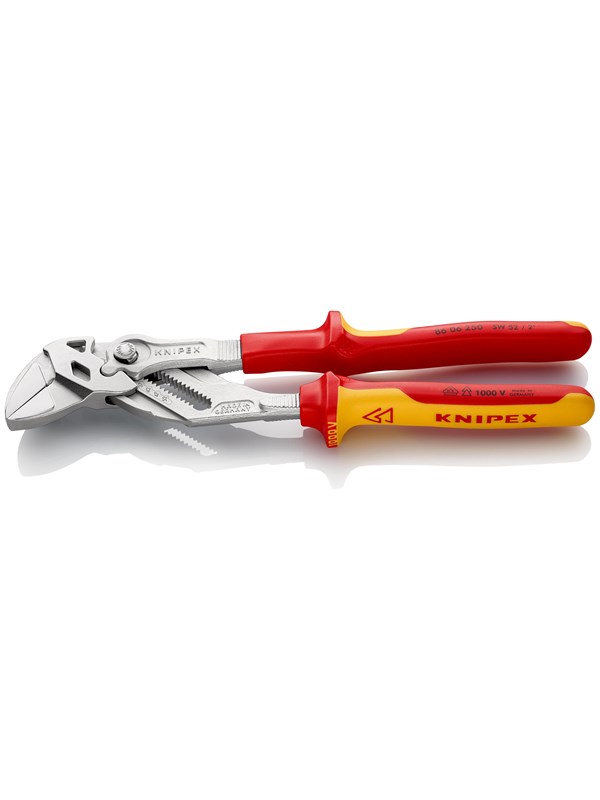 KNIPEX Tångnyckel, Tång- och skruvnyckel i ett verktyg