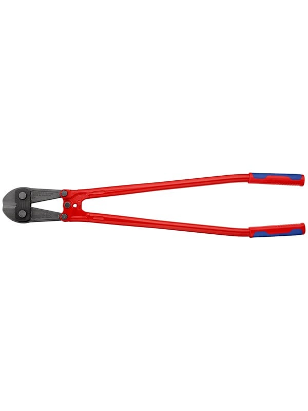 Produktfoto för Knipex 71 72 910, Bultsax/tång, 4,2 cm, 4,6 cm, Stål, Blå, Röd, 910 mm
