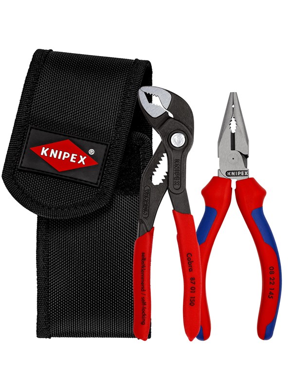 KNIPEX Mini-tångsats, I verktygsbältesväska