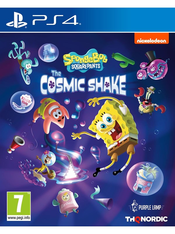 Spongebob Squarepants: The Cosmic Shake Sony Playstation 4 Plattformsspelare