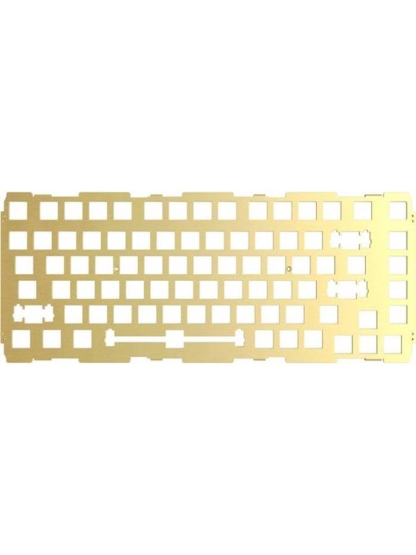 GMMK PRO 75 % Switch Plate - ISO - Blass - Uppgradera tillbehör - Guld