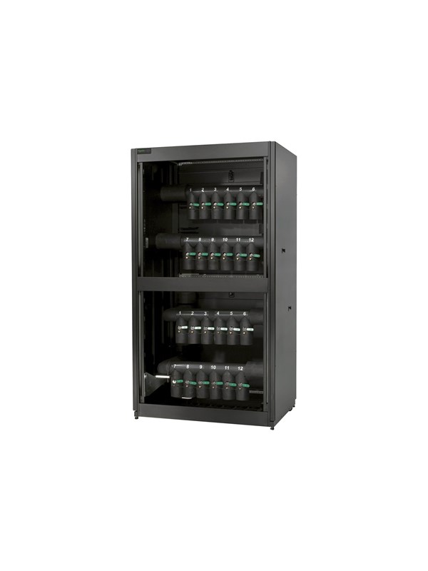 APC InRow Chilled Water Cooling 12 Circuit Bottom/Top Mains Bottom Distribution Piping